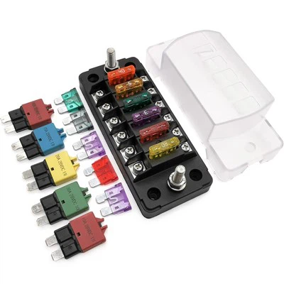 6 Way Ato ATC E39 Black Fusse Bolder Bhokisi neyakaipa